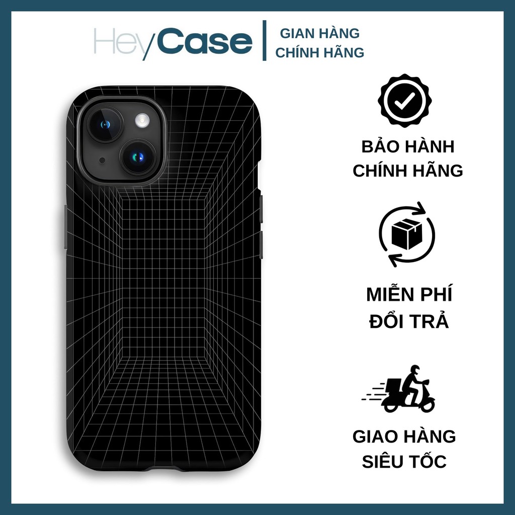 ตาราง 3D และ wireframe และเคสพลาสติก TPU อวกาศ illusion สําหรับ iPhone
