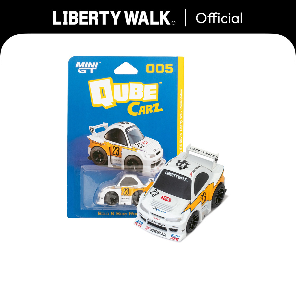 Liberty Walk MINI GT 1/64 QubeCarz Combo Ver.1 S15RC LBWK