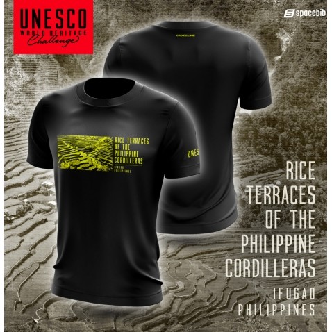 UNESCO Challenge Rice Terraces Tshirt / Baju Microfiber Jersi / Jersey Sublimation / Tshirt Jersey