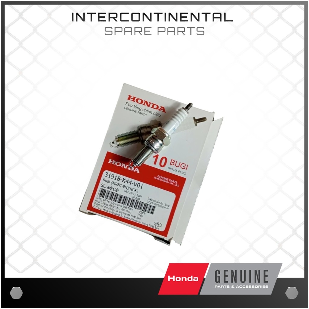 หัวเทียน (MR8C-9N NGK) Future X, Wave 110S, Click 110, Vision 110 (31918-K44-V01) ของแท้