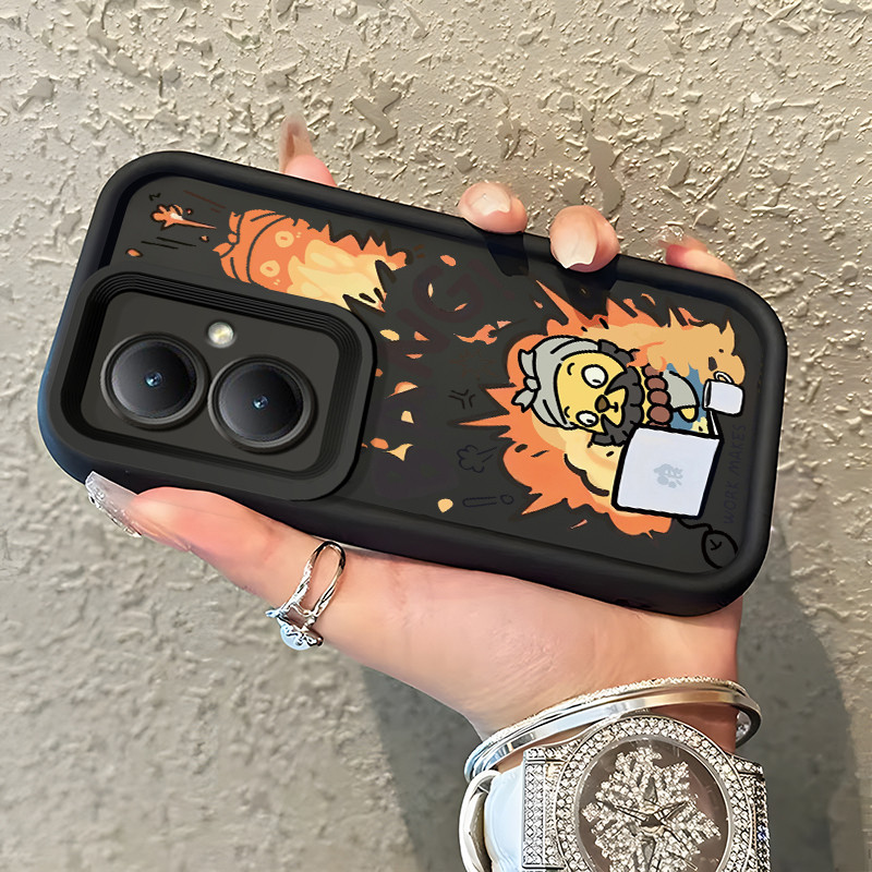 ปลอก Hp VIVO Y27 4G VIVO Y35+ 5G Case Softcase Kesing Situation works รูปแบบนี้ ปลอกซิลิโคน Cantik k