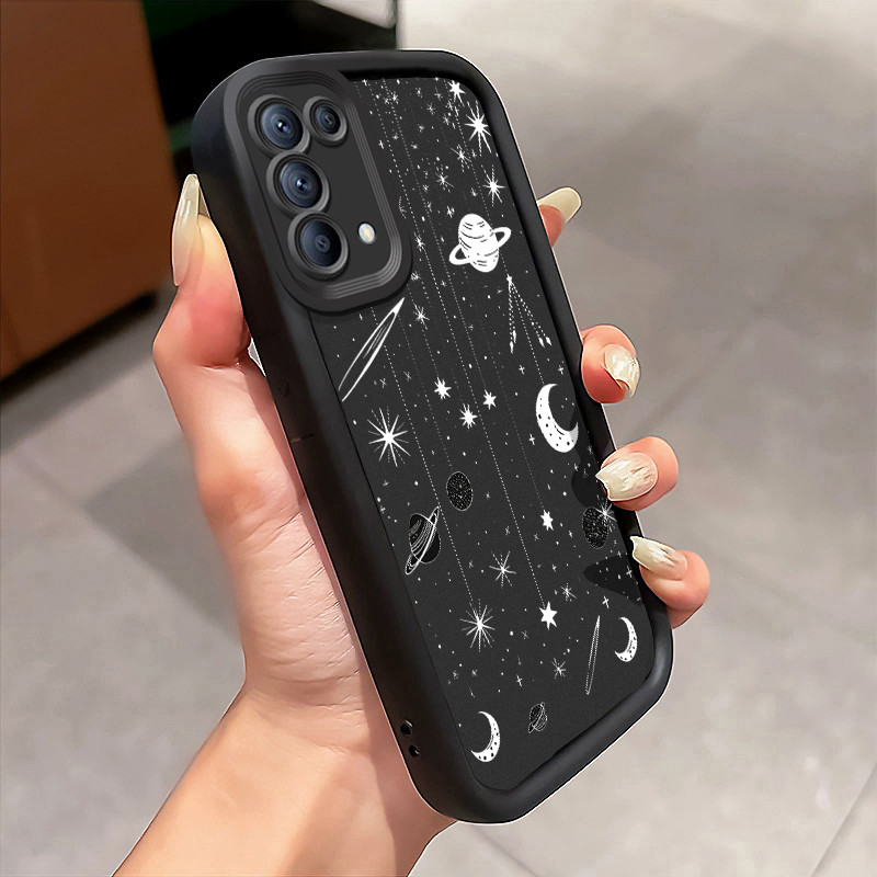 HPเคสโทรศัพท์สําหรับOPPO Reno 5 4G Reno 5 5G Reno5 Reno 5K 5G Reno5 Kค้นหาX3 LiteกรณีPlanet Galaxy C