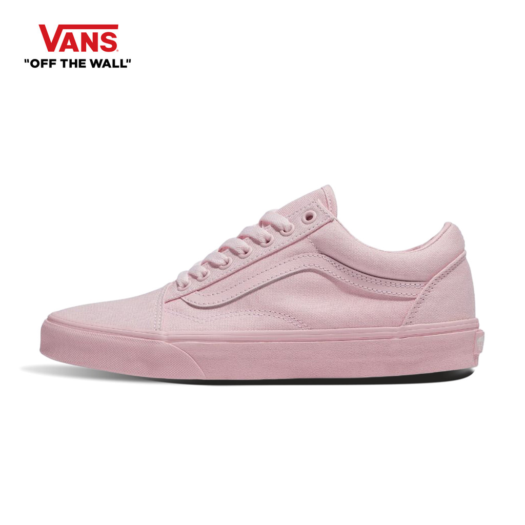 VANS OLD SKOOL - PASTEL MONO PINK รองเท้าผ้าใบ แวนส์ ผู้ชาย ผู้หญิง
