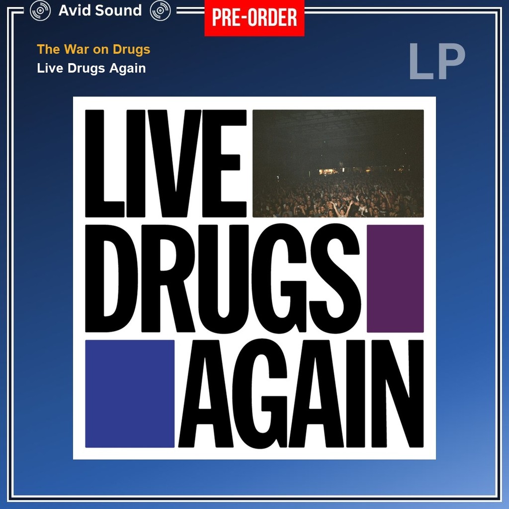 Pre-Order แผ่นเสียง The War on Drugs Live Drugs Again ใหม่ ซีล The War on Drugs Vinyl LP