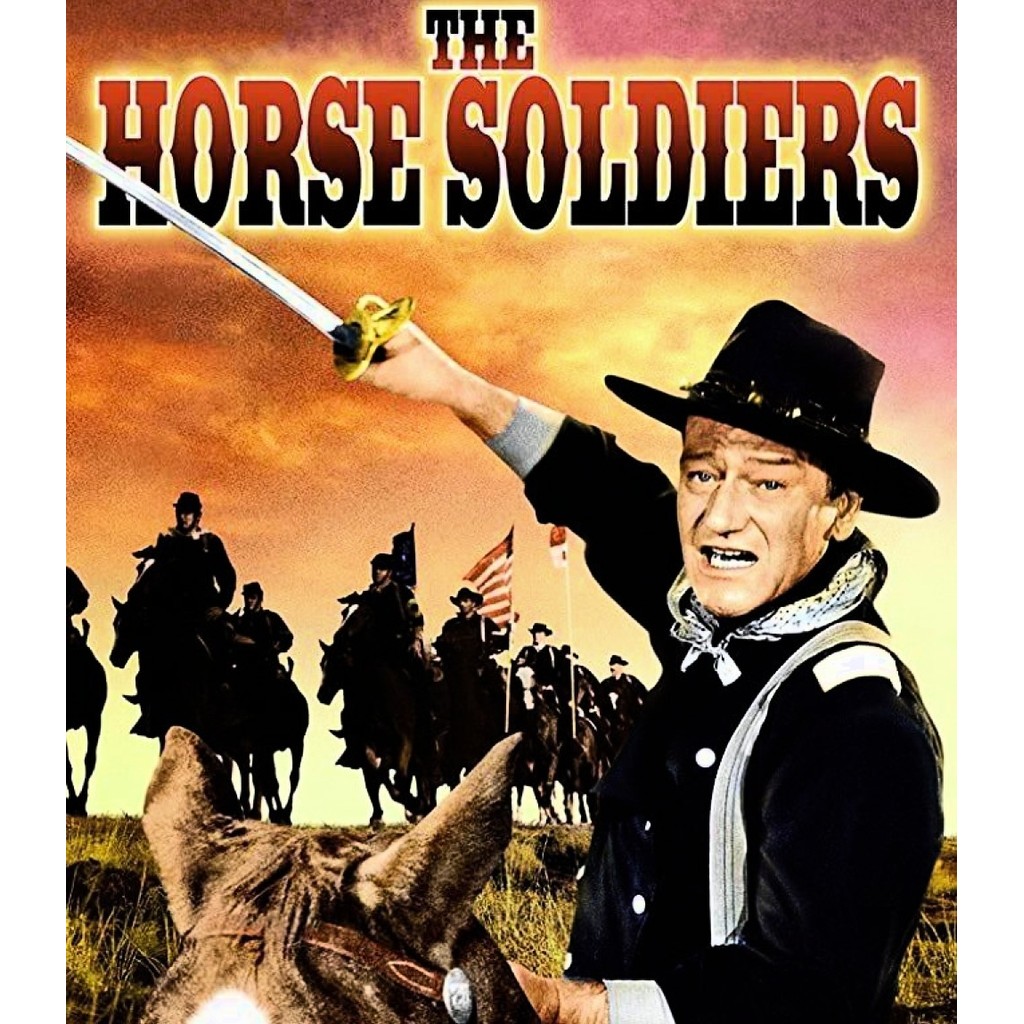 The Horse Soldiers (1959) Bluray ⭐6.9/10 John Wayne