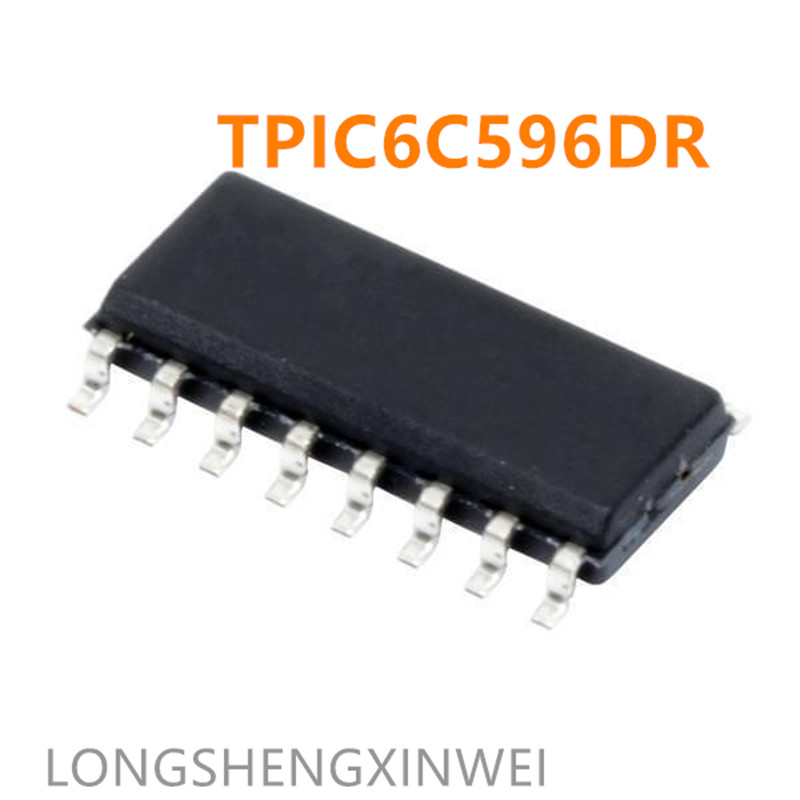 SHDJ-1PCS ใหม่ SOP 16 แพทช์ TPIC6C596DR TPIC6C596 C596 C596DR ชิปลอจิก