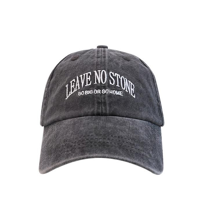 Ohsome - หมวกเบสบอล Mostohata Retro สีเทาเข้ม