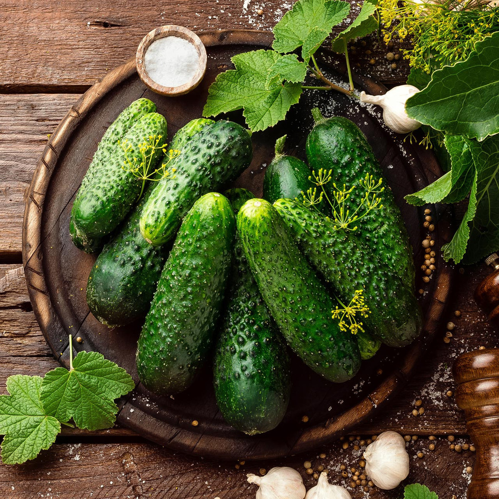 20 เมล็ด แตงกวา เมล็ดผักสวนครัว ผักออแกนิค Cucumber Seeds สายพันธุ์ Boston Pickling