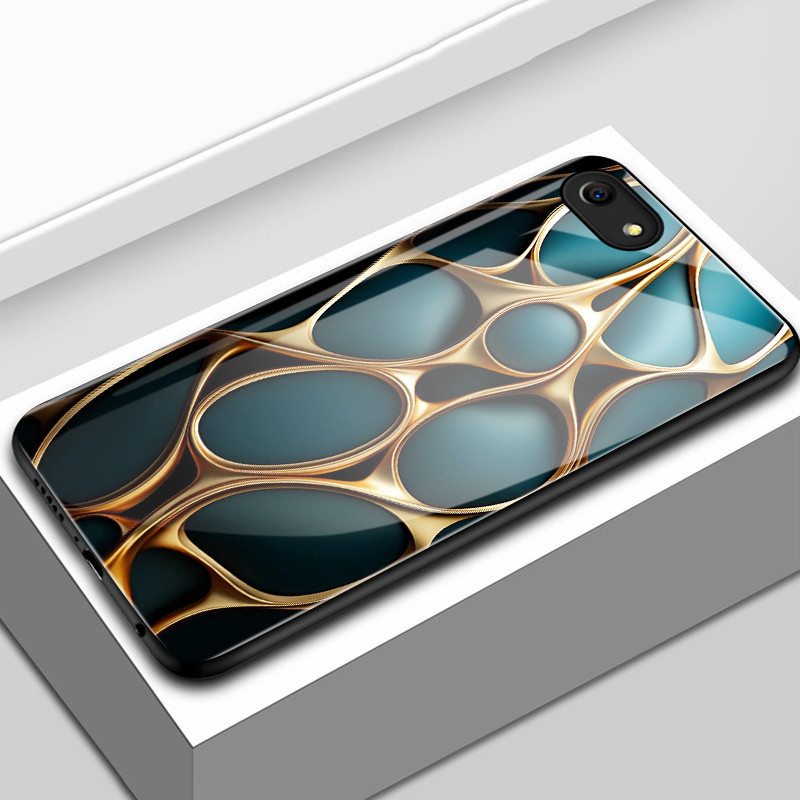 เคสสำหรับ OPPO A83 2018 A1 2018 เคสโทรศัพท์อัญมณีเปลือกแก้วกันกระแทก