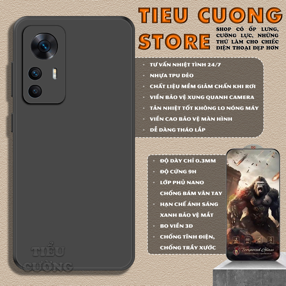 เคสสําหรับ XIAOMI K50/K50 PRO/K50 GAMING/K50 ULTRA FLEXIBLE TPU ป้องกันกล้องเต็มรูปแบบ