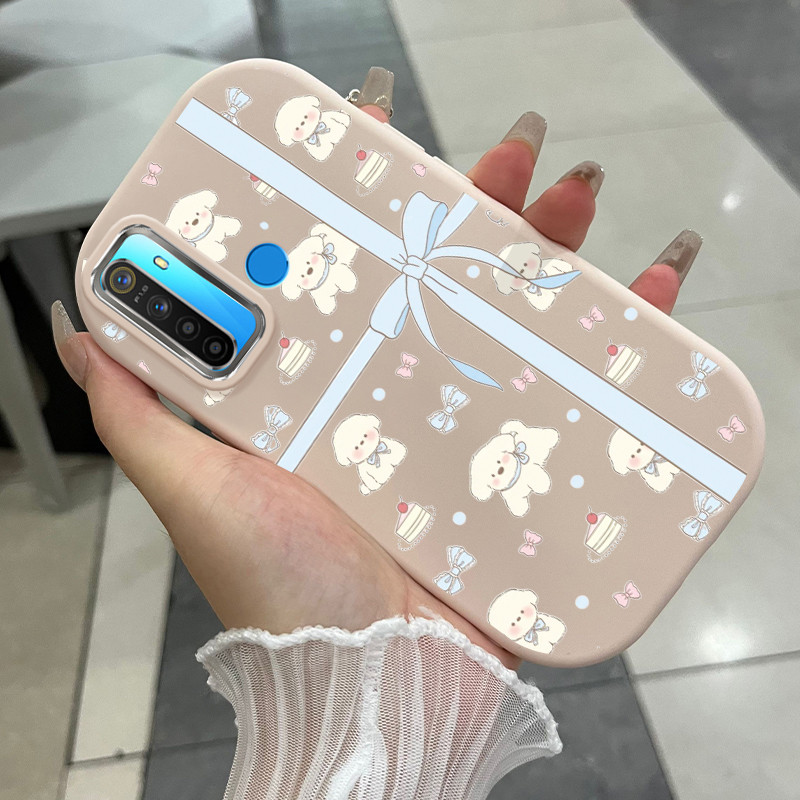 เคสโทรศัพท์ HP สําหรับ Realme 5 5i 5s 6i C3 C3i กรณีใหม่! Case cover Cesing round fat Silicone Case 