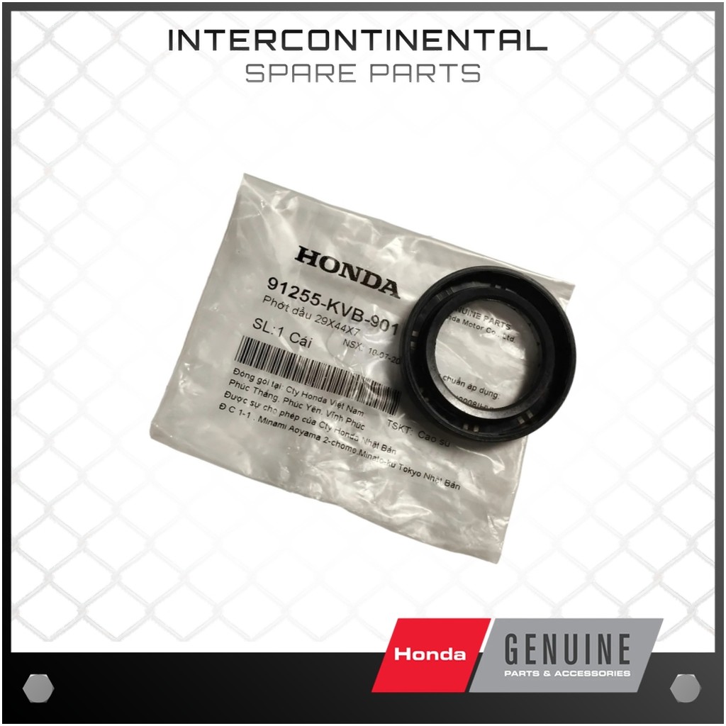 ซีลน้ํามันสําหรับรถหลายรุ่น ขนาด 29x44x7 (91255-KVB-901) แท้