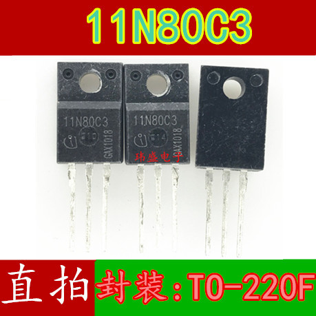 2 ชิ้น Sanxin พร้อมสต็อก SPA11N80C3 11N80C3 TO-220F MOS Field Effect Tube