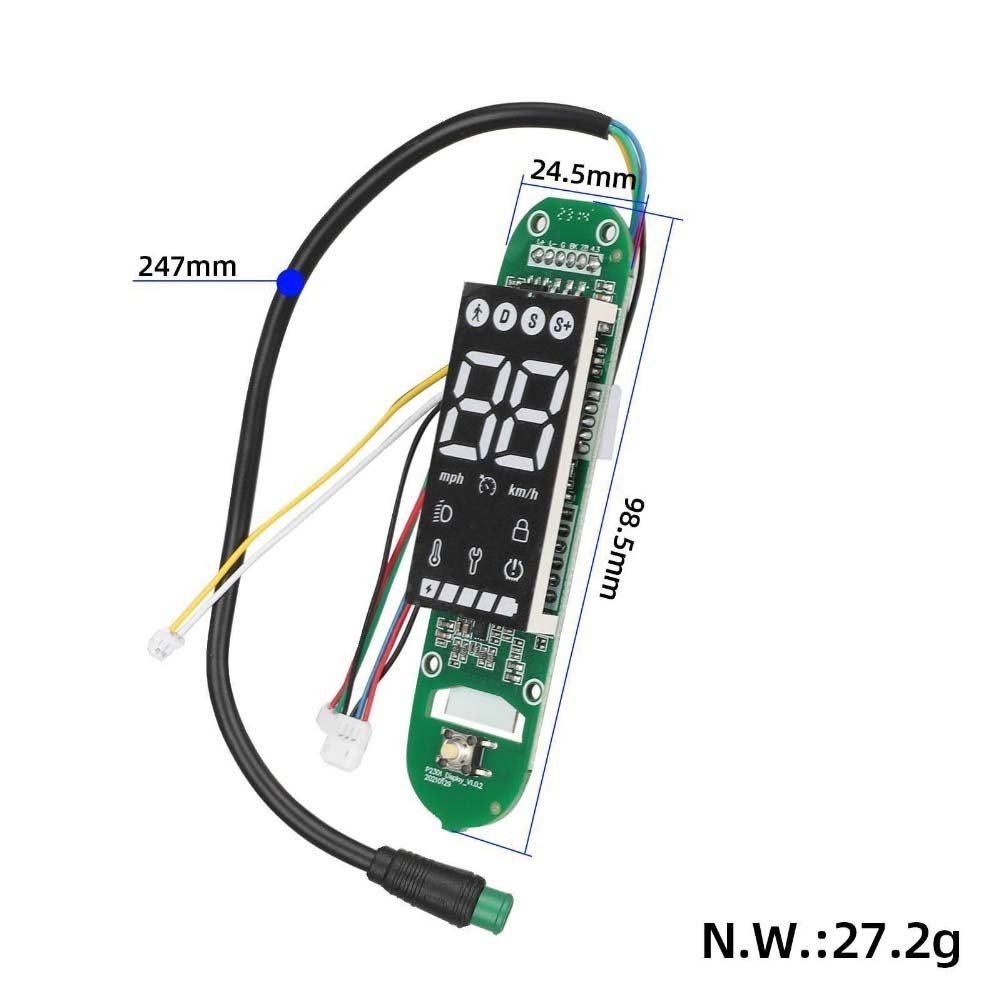 ROLADY Hot Electric Scooter Dashboard Display สําหรับแผงวงจรความเร็วสูง MI4
