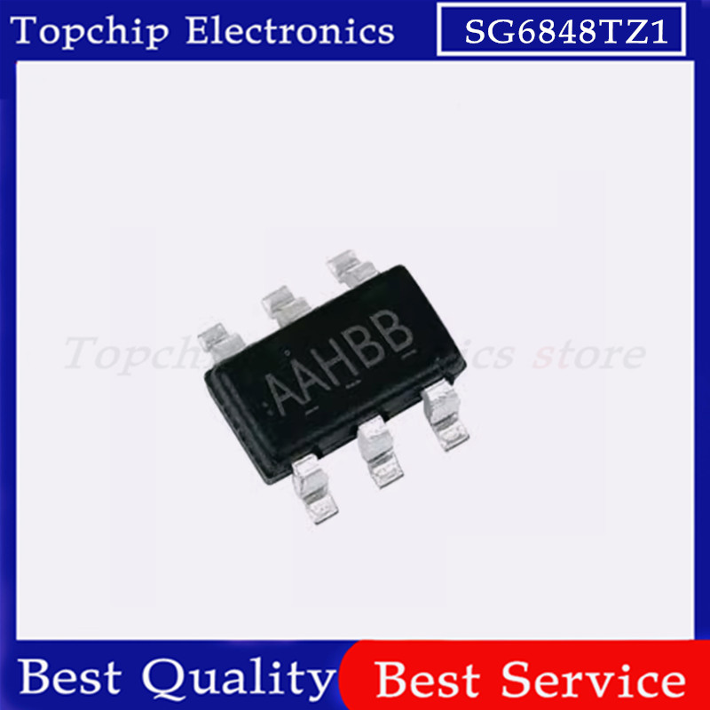 ยี่ห้อใหม่ 10 ชิ้น SG6848TZ1 SG6848 SG6848T 6848TZ1 AAHBB AAH... SOT23-6