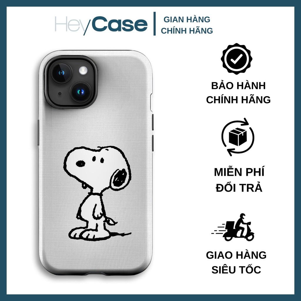 เคสไอโฟน Snoopy และผองเพื่อน ตลกๆ พร้อมความทนทานต่อแรงกระแทกได้ดี