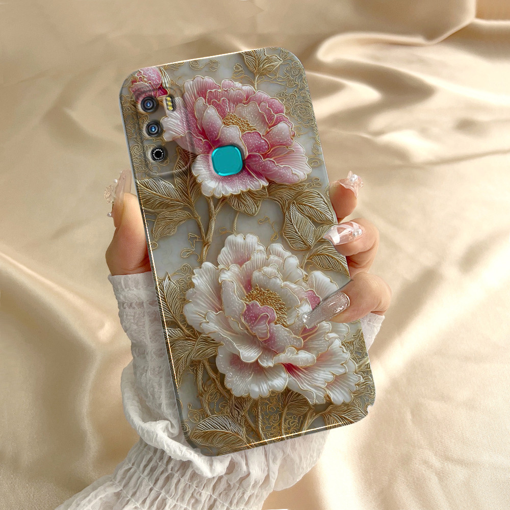 Infinix Hot 9 Play 10 Play 11 Play 12 Play 40 Pro Smart 8 5 2021 6 Plus x680 x688 x6511 ความงามปลอกโ