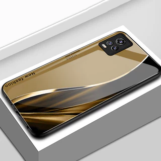 เคสสำหรับ VIVO V20 V20 SE V20 Pro เคสโทรศัพท์เส้นเปลือกแก้วกันกระแทก