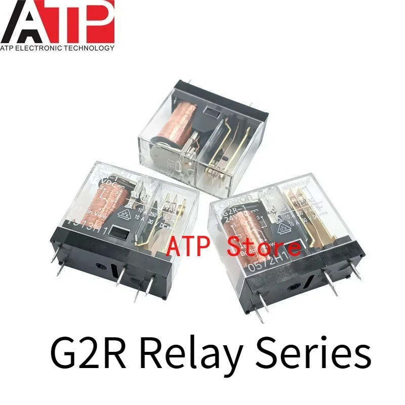5 ชิ้น/ล็อต G2R รีเลย์ Series G2R-2-12VDC G2R-2-24VDC G2R-2-5VDC G2R-1-12VDC G2R-1-24VDC G2R-1-E-12V