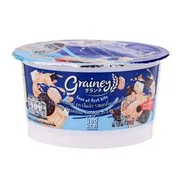 ส่งด่วน 🍂 เกรนเน่ย์กราโนล่ารสคุกกี้แอนด์ครีม 40กรัม [1 ชิ้น] 🌺 Grainey Granola Cookie & Cream Flavou