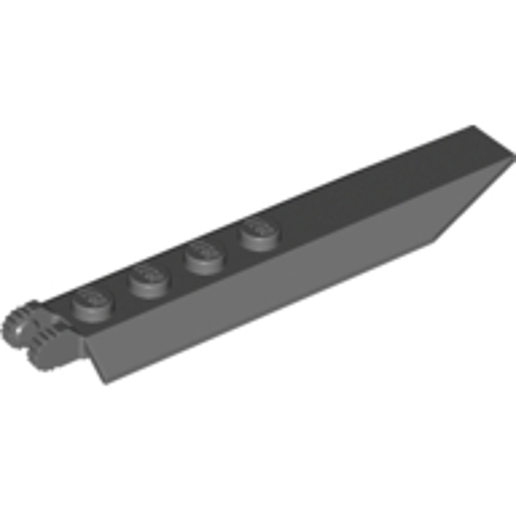 Brick2cube Part - Hinge Plate 1 x 8 with Angled Side Extensions - 30407