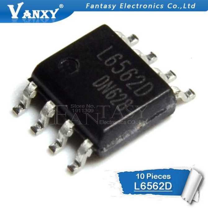 10pcs L6562D SOP8 L6562 SOP SMD L6562DTR SOP-8 IC ใหม่และต้นฉบับ