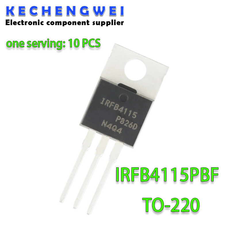 ยี่ห้อใหม่ 10 ชิ้น IRFB4115PBF TO220 IRFB4115 4115 TO-220 IC IRF4115
