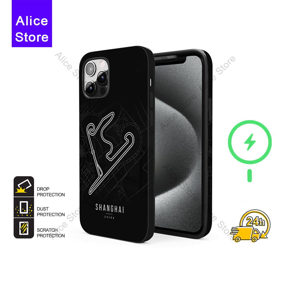 Shanghai F1 Trackเคสโทรศัพท์สําหรับiPhone 17 Pro Max / iPhone 16 Pro Max / 15 Pro Max / 13 เคสป้องกั