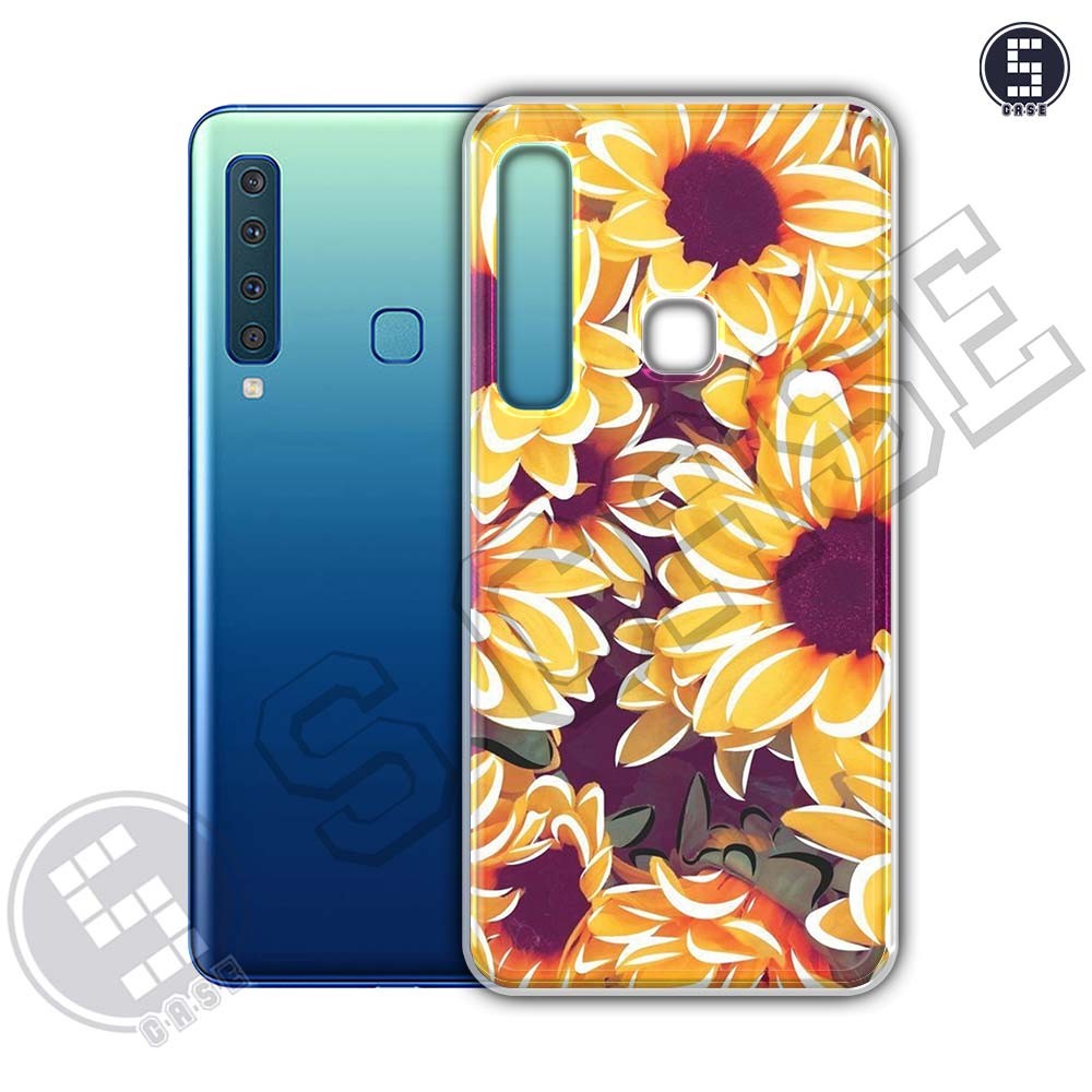เคสสําหรับ Samsung A9 2018, Samsung A7 2018 หลายรุ่น SLC09 Flower Art