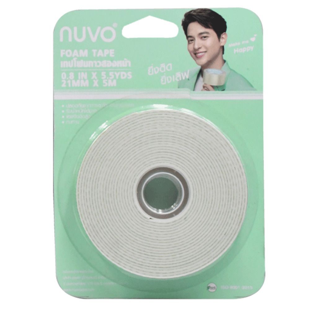 [สินค้าส่งด่วน] NUVOเทปโฟมกาวสองหน้า21MMX5M