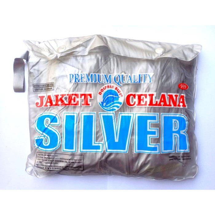 Choice - Silver 939 Dolphin Blue เสื้อกันฝนเสื้อกางเกง