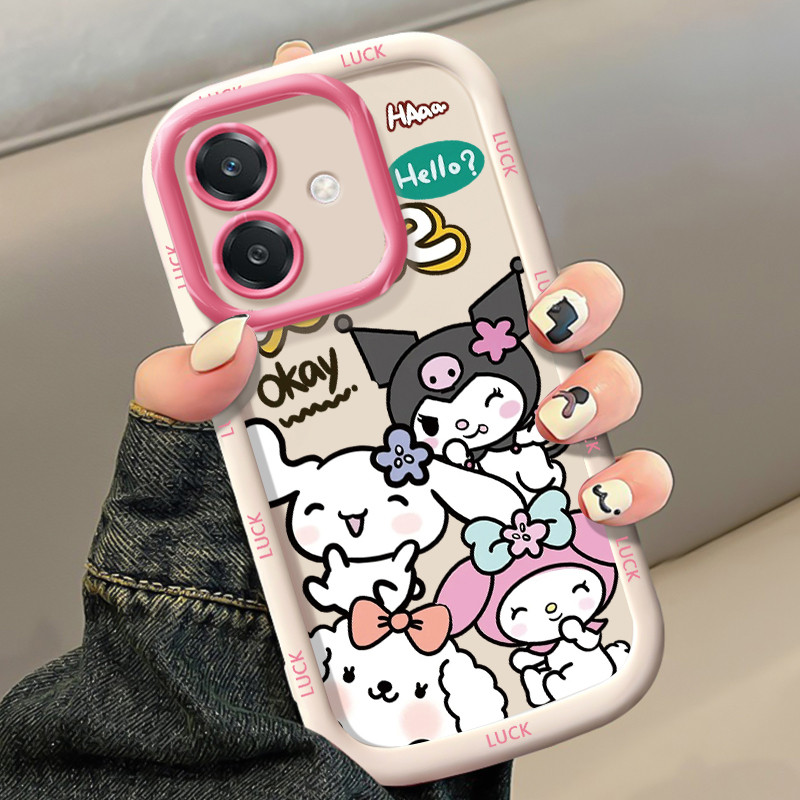 HP เคสโทรศัพท์สําหรับ OPPO A3 4G A3 5G A3X 4G A3X 5G A40 4G A60 5G กรณีน่ารักการ์ตูนรูปแบบเคสโทรศัพท