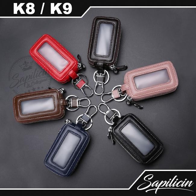 Ready Car Key Remote Wallet STNK Keyless Car Remote Leather Holder K8 K9