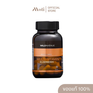Wild Avenue BASIC ALWAYS MULTI-VITAMIN ELDERBERRY 30 Capsule…