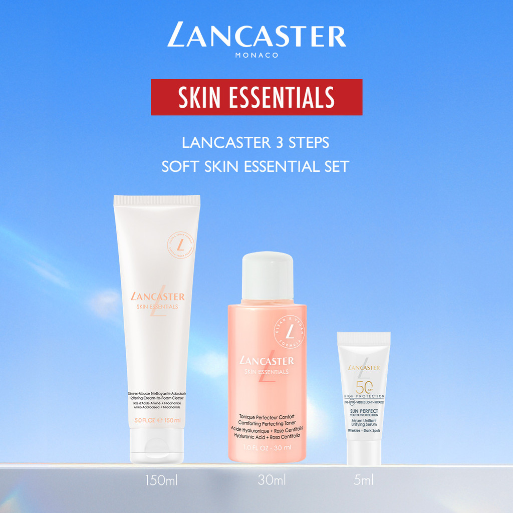 Lancaster 3 Steps Soft Skin Essential Set