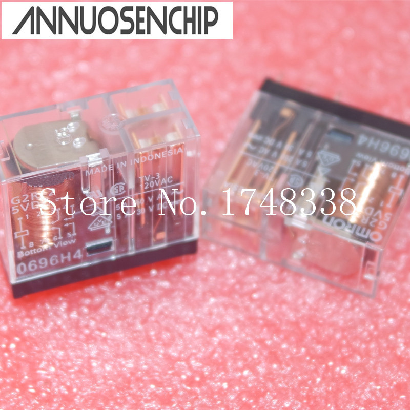 5PCS ใหม่ original G2R รีเลย์ DC5V DC12V DC24V G2R-2-DC5V G2R-2-5VDC G2R-2-12V G2R-2-5V G2R-2-24V