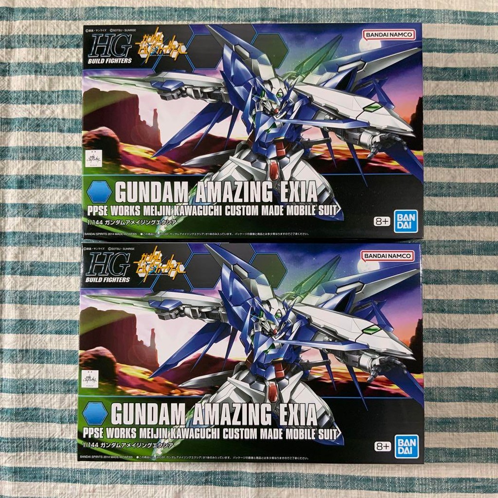 【Direct from Japan】★HG Gunpla★ [Gundam Amazing Exia] ★ ชุด 2 ชิ้น ★ จัดส่งโดยไม่ระบุชื่อ ★【Japan Exc