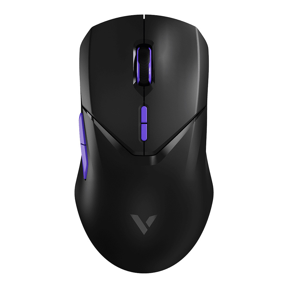 WIRELESS MOUSE (เมาส์ไร้สาย) RAPOO VT9PRO 4K - BLACK-PURPLE ++