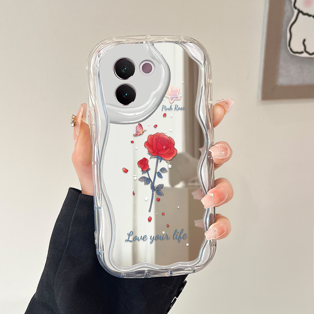 ปลอก Hp Untuk VIVO V30E 5G Sofcase โทรศัพท์ Cassing Case Soft Kesing C6 5216 JZ 33