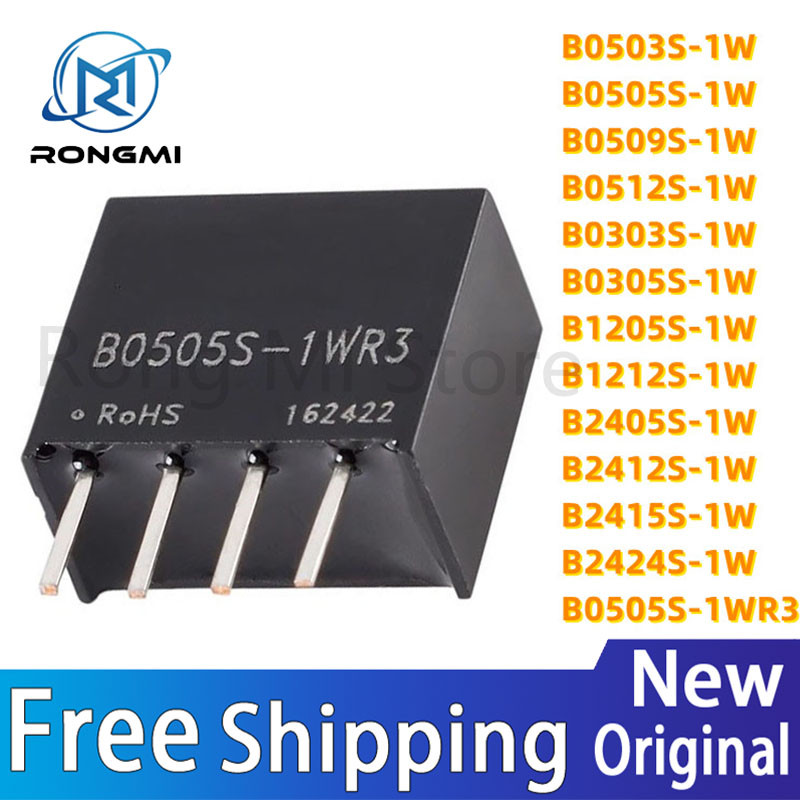 5 ชิ้น B0505​​​​S-1WR3 B0505​​​​S B0503S B0509S B0512S B0303S B0305S B1205S B1212S B2405S B2412S B24