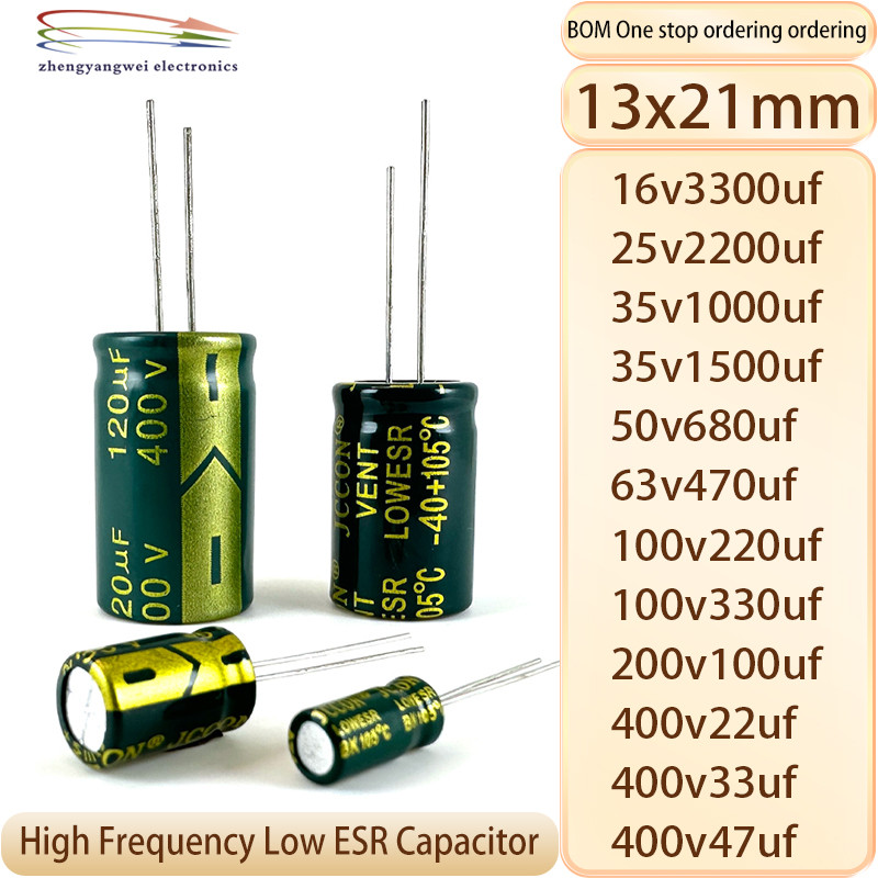 13x21 16v3300uf 25v2200uf 35v1000uf 35v1500uf 50v680uf 63v470uf 100v220uf 100v330uf 200v100uf 400v 2