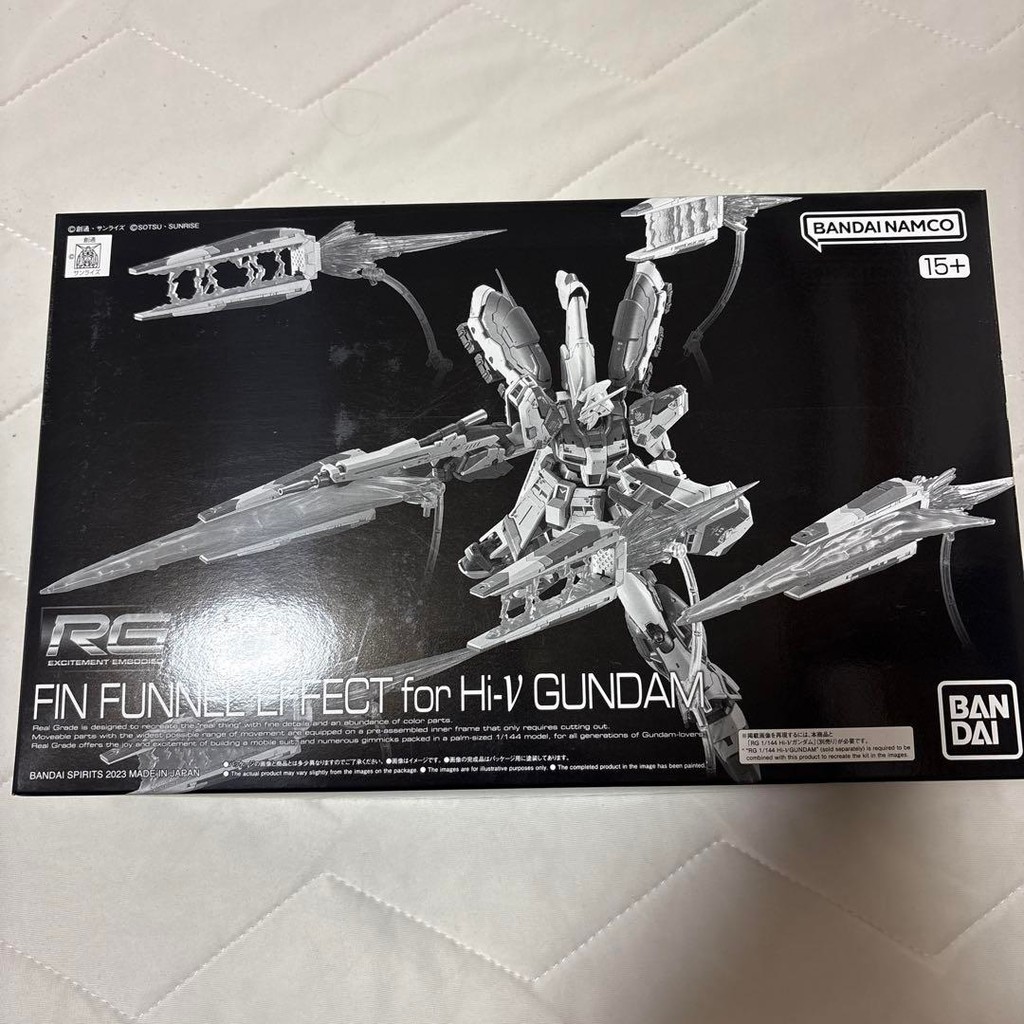 【Direct from Japan】RG 1/144 Hi-ν Gundam Fin Funnel Effect【Japan Exclusive】