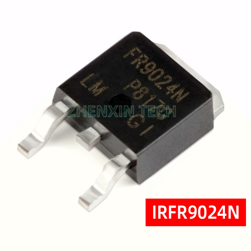 10-100 ชิ้น/ล็อต IRFR9024 TO-252 FR9024 TO252 IRFR9024N IRFR9024NTRPBF IRFR9024NPBF SOT-252 SMD FEMI