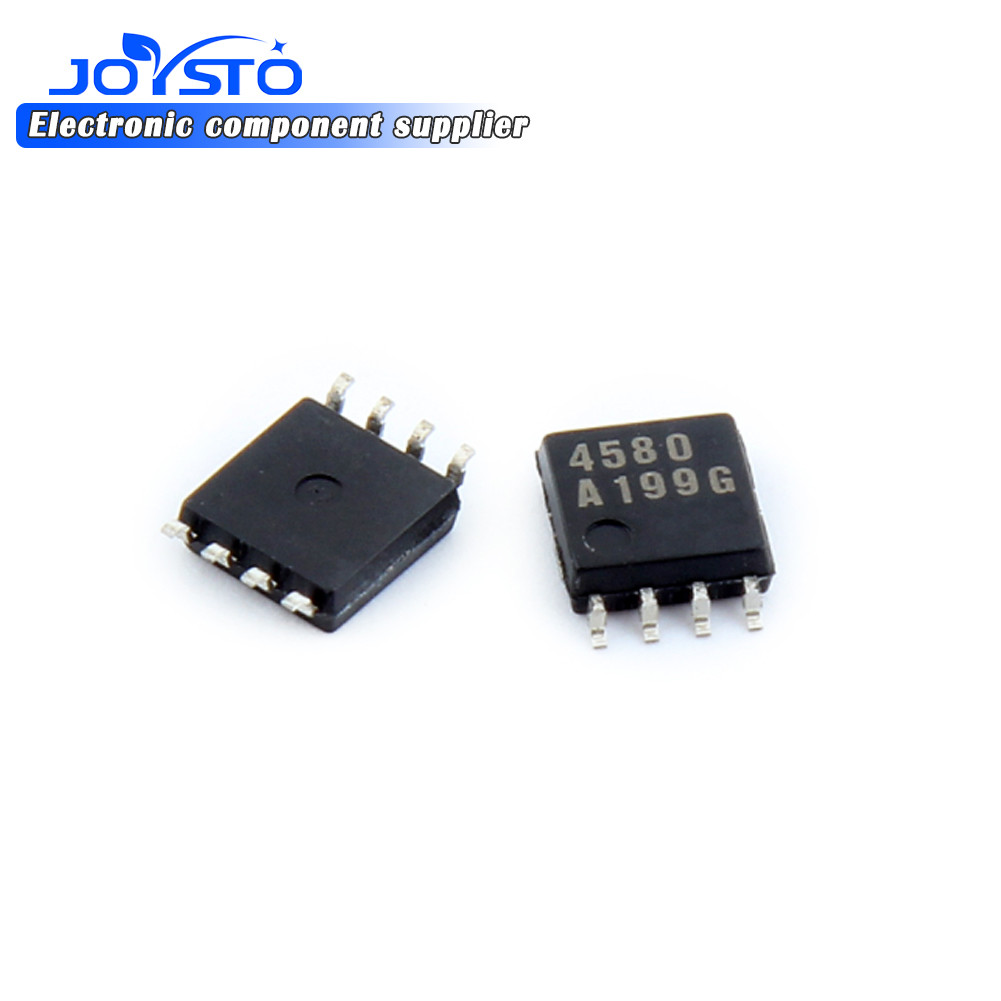 10 ชิ้น NJM4580 NJM4580M JRC4580M 4580 SOP