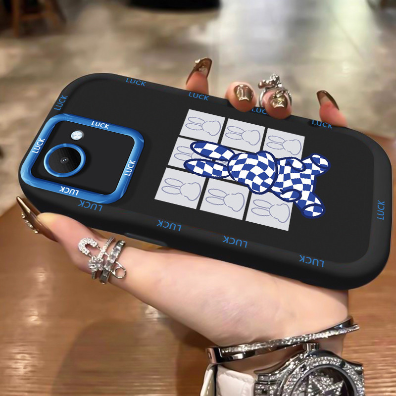 เคสสำหรับ Realme C30 C30s Narzo 50i Prime เคสโทรศัพท์กระต่ายซิลิโคนกันกระแทก