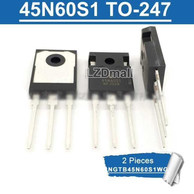 2pcs 45N60S1 TO-247 NGTB45N60S1WG 45A 600V IGBT อินเวอร์เตอร์เชื่อมใหม่เดิม