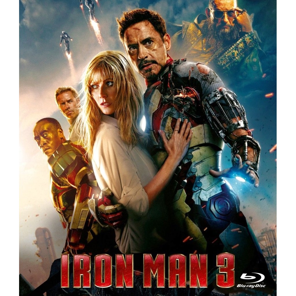 Iron Man 3 (2013) บลูเรย์ Blu-ray ⭐6.9/10 Robert Downey Jr.