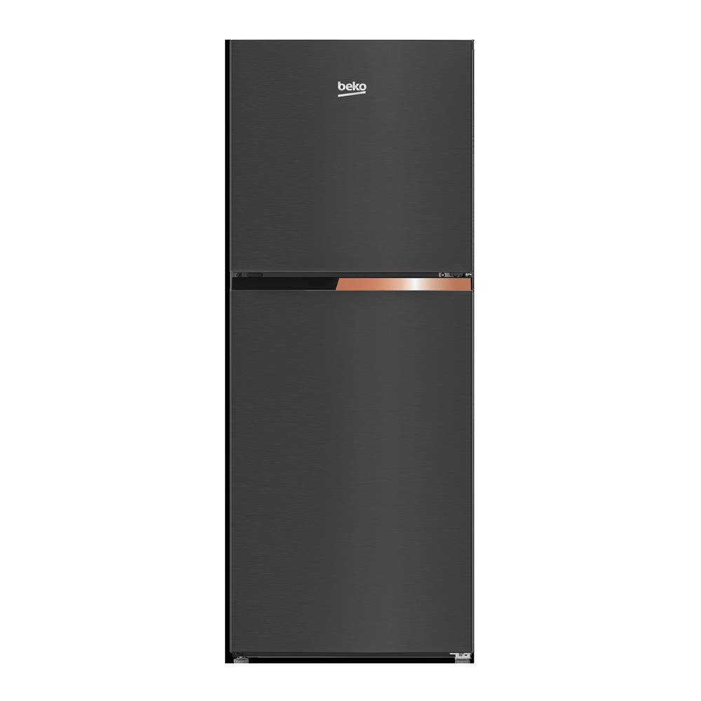 HomePro ตู้เย็น 2 ประตู  RDNT371I50K 12 คิว สีเทาเข้ม แบรนด์ BEKO