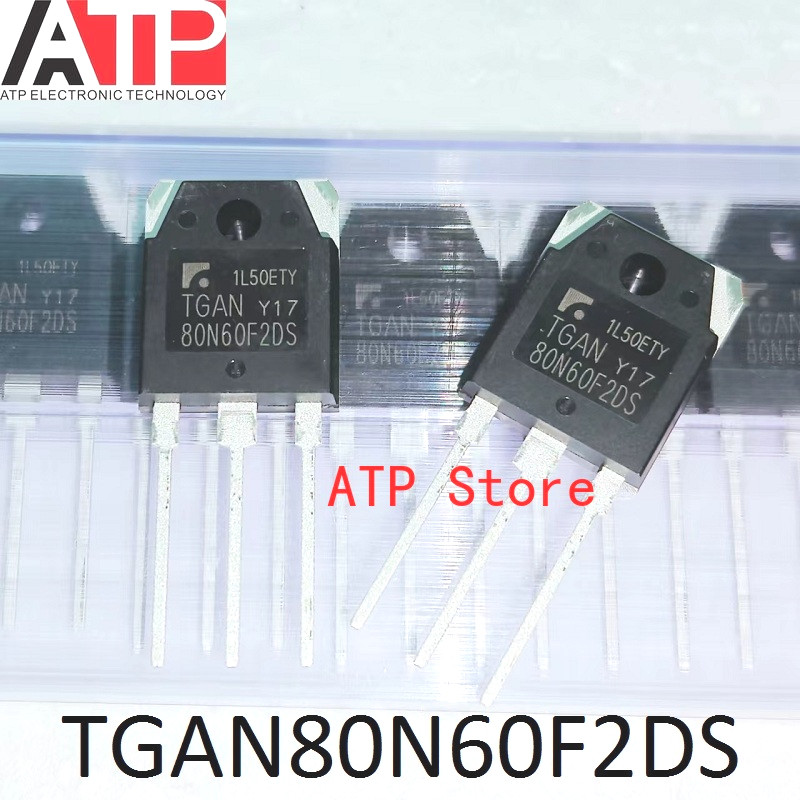 5-20PCS 100% ใหม่นําเข้า Original TGAN80N60 80N60F2DS TGAN80N60F2DS TO-3P IGBT หลอด Lnverter เครื่อง