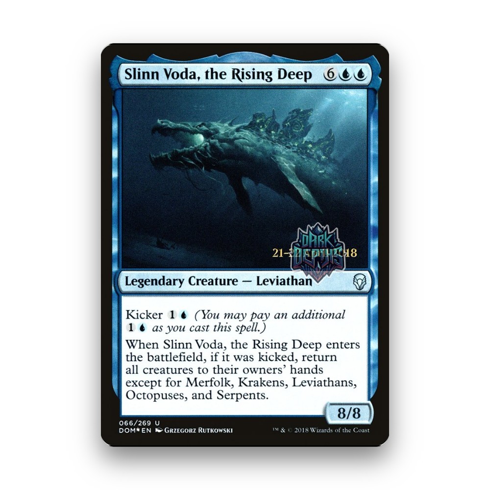 [MTG] Slinn Voda, the Rising Deep (#66s) [PDOM] [BLUE] [UNCOM] | Magic the Gathering